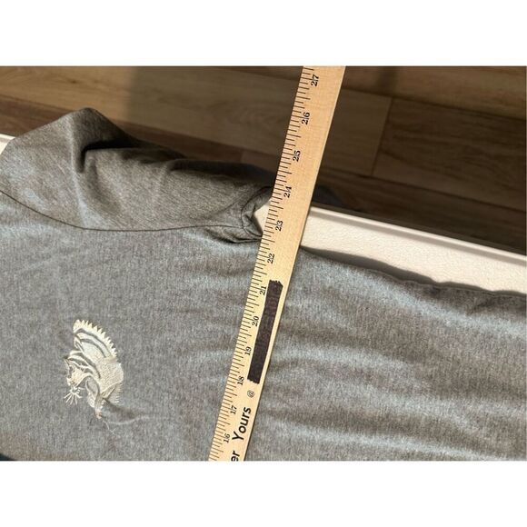 Pacsun Unisex  Gray Embroidered Dragon Long Sleeve Tee Size XL - Picture 8 of 10